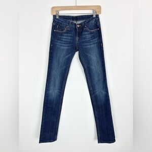 Anoname Low Rise Skinny Jean‎ Blue Size 25